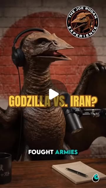 The Joe Rodan Experience S01E02 — Joe discusses Iran with Godzilla