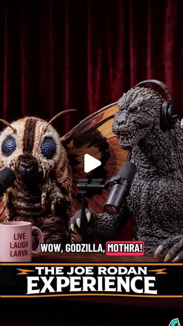 The Joe Rodan Experience S01E30 — Godzilla and Mothra discuss their working relationship
