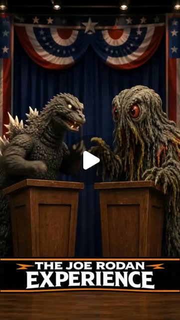 The Joe Rodan Experience S01E41 — Debate between Godzilla and Hedorah the pollution-monster