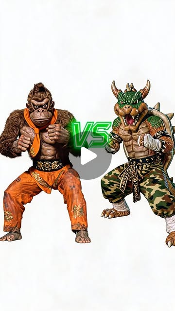 Kung Fu Gamerverse S01E01 — Donkey Kong vs Bowser